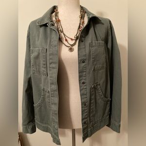 Universal Thread Women’s Army Green Jean Jacket. Size XS